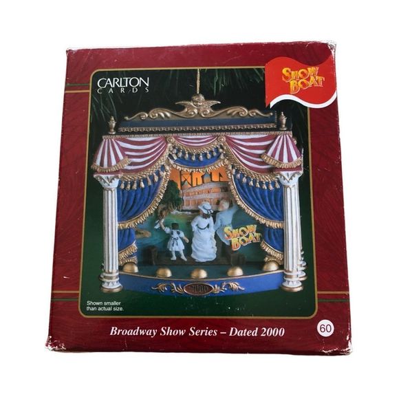 Carlton Cards Heirloom Collection Show Boat The Musical 2000, RARE,‎ NWT - Picture 4 of 8